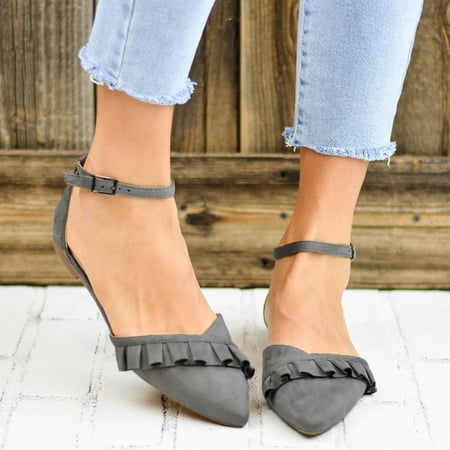 Alueeu Women s casual shoes Women Ladies Fashion Pointed Toe Flat Solid Casual Loafers Single Shoes
Alueeu Women s casual shoes Women Ladies Fashion Pointed Toe Flat Solid Casual Loafers Single Shoes