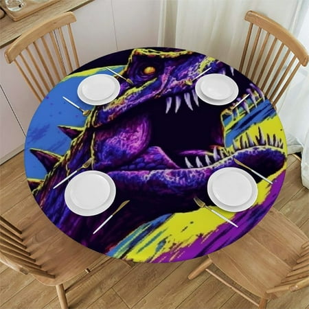 BCIIG Dinosaur Space Art Round Table Cover Stain Resistant Washable Indoor Outdoor Tablecloth Kitchen Dining Wedding Parties Picnic Camping 100% Polyester Fiber 54-58
BCIIG Dinosaur Space Art Round Table Cover Stain Resistant Washable Indoor Outdoor Tablecloth Kitchen Dining Wedding Parties Picnic Camping 100% Polyester Fiber 54-58