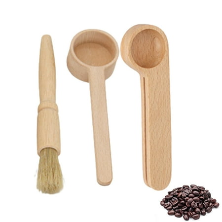 FUSSWIND Wooden Measuring Coffee Scoop Set Wood Sealing Clip Measuring Tablespoon for Coffee Beans Spices Tea
FUSSWIND Wooden Measuring Coffee Scoop Set Wood Sealing Clip Measuring Tablespoon for Coffee Beans Spices Tea