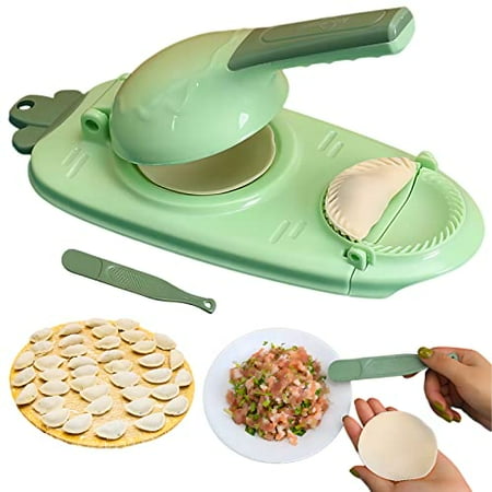Dumpling Skin Artifact DIY Dumpling Maker - 2-in-1 Portable Dumpling Wrappers Maker and Press Dumpling Skin Machine - Multi-function DIY Manual Dumpling Press Molds Set
Dumpling Skin Artifact DIY Dumpling Maker - 2-in-1 Portable Dumpling Wrappers Maker and Press Dumpling Skin Machine - Multi-function DIY Manual Dumpling Press Molds Set