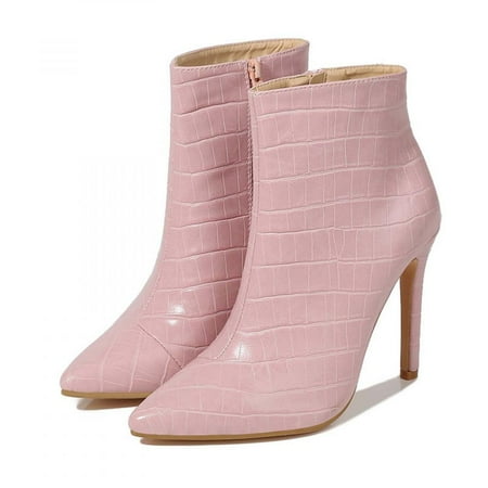 Tdoqot Womens Faux Fur Boots- Warm Thin heel Christmas Gifts High-Heels Women s Ankle Boots Pink 36
Tdoqot Womens Faux Fur Boots- Warm Thin heel Christmas Gifts High-Heels Women s Ankle Boots Pink 36