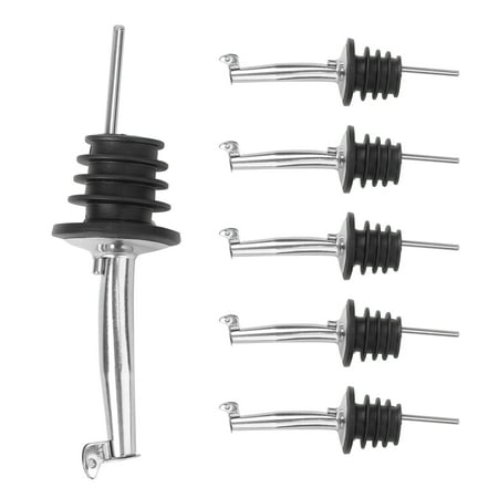Hemoton 6pcs Stainless Steel Olive Oil Free Flow Pourers Liquor Bottle Pourer Wine Spout Dispenser with Covers
Hemoton 6pcs Stainless Steel Olive Oil Free Flow Pourers Liquor Bottle Pourer Wine Spout Dispenser with Covers