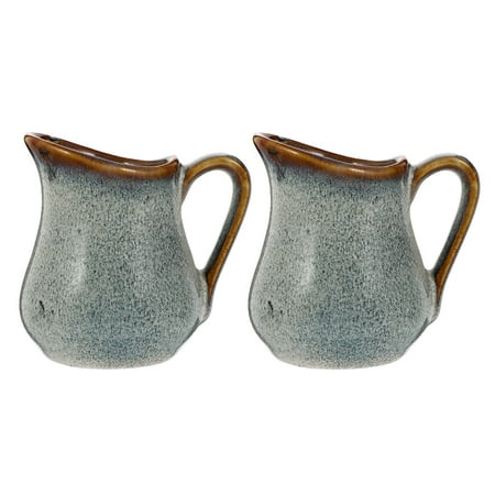 2Pcs Household Milk Pitchers Handle Creamer Pitchers Multi-function Creamer Dispensers
2Pcs Household Milk Pitchers Handle Creamer Pitchers Multi-function Creamer Dispensers