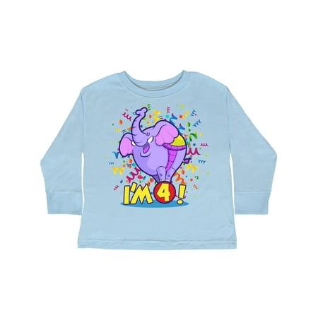 Inktastic I m 4 Circus Elephant Gift Toddler Boy or Toddler Girl Long Sleeve T-Shirt
Inktastic I m 4 Circus Elephant Gift Toddler Boy or Toddler Girl Long Sleeve T-Shirt