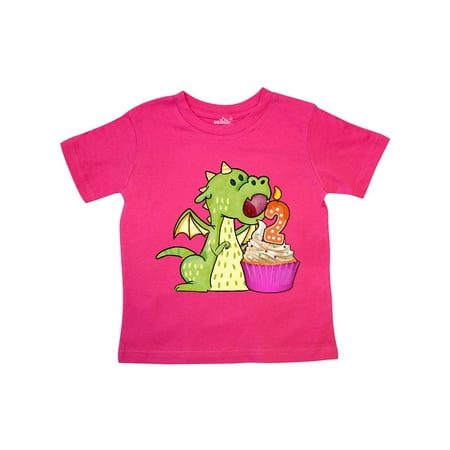 Inktastic Dragon Cupcake 2nd Birthday Gift Toddler Boy or Toddler Girl T-Shirt
Inktastic Dragon Cupcake 2nd Birthday Gift Toddler Boy or Toddler Girl T-Shirt