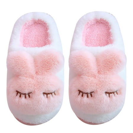 EUBUY Winter Warm Furry Bunny Slippers Cute Cosy Fluffy Indoor Household Cotton Shoes White Pink for Size 26/27
EUBUY Winter Warm Furry Bunny Slippers Cute Cosy Fluffy Indoor Household Cotton Shoes White Pink for Size 26/27