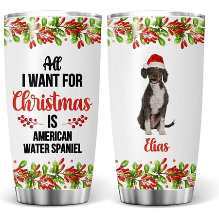 Athenstics Personalized All I Want For Christmas Is American Water Spaniel Keepsake Funny Gifts For Animal Lovers Pet Owners Xmas Tree Double Wall Vacuum Insulated Tumblers 20oz
Athenstics Personalized All I Want For Christmas Is American Water Spaniel Keepsake Funny Gifts For Animal Lovers Pet Owners Xmas Tree Double Wall Vacuum Insulated Tumblers 20oz