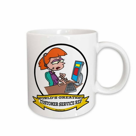 3dRose Funny Worlds Greatest Customer Service Rep II Cartoon Ceramic Mug 15-ounce
3dRose Funny Worlds Greatest Customer Service Rep II Cartoon Ceramic Mug 15-ounce