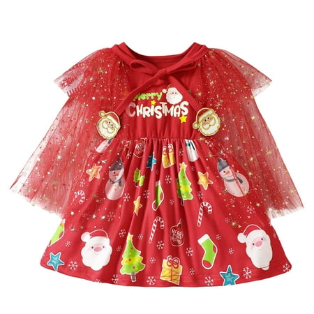 WUXIAN Toddler Girls Sleeveless Christmas Cartoon Princess Dress Tulle Robe Set Infants Baby Clothes Children Breathable Dailywear
WUXIAN Toddler Girls Sleeveless Christmas Cartoon Princess Dress Tulle Robe Set Infants Baby Clothes Children Breathable Dailywear