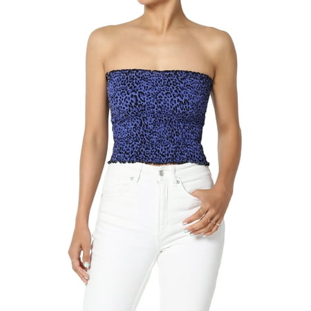 Women s Casual Strapless Smocked Pleated Sexy Bustier Bandeau Tube Crop Top
Women s Casual Strapless Smocked Pleated Sexy Bustier Bandeau Tube Crop Top
