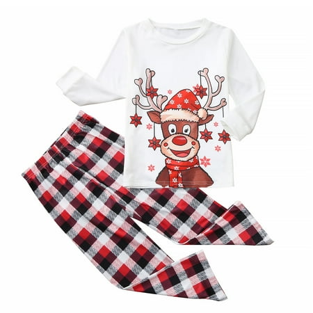huanledash Pajamas 1 Set Parent-child Pajamas Xmas Element Round Collar Elk Printing Christmas Pajamas Family Matching Set for Everyday Wear
huanledash Pajamas 1 Set Parent-child Pajamas Xmas Element Round Collar Elk Printing Christmas Pajamas Family Matching Set for Everyday Wear