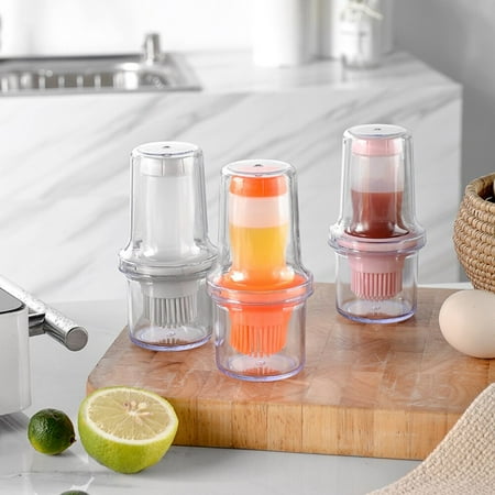 CLEARANCE! Silicone Oil Bottle with Brush Bbq Grill Oil Brushes Liquid Oil Pastry Kitchen Baking Bbq Kitchen Gargets
CLEARANCE! Silicone Oil Bottle with Brush Bbq Grill Oil Brushes Liquid Oil Pastry Kitchen Baking Bbq Kitchen Gargets