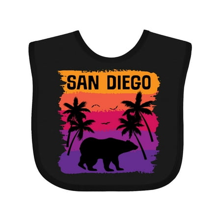 Inktastic San Diego California Sunset Gift Baby Boy or Baby Girl Bib