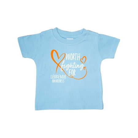 Inktastic Worth Fighting For Leukemia Awareness Orange Heart Gift Baby Boy or Baby Girl T-Shirt
Inktastic Worth Fighting For Leukemia Awareness Orange Heart Gift Baby Boy or Baby Girl T-Shirt