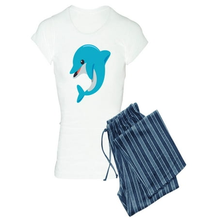 CafePress - Dolphin Pajamas - Women s Light Pajamas