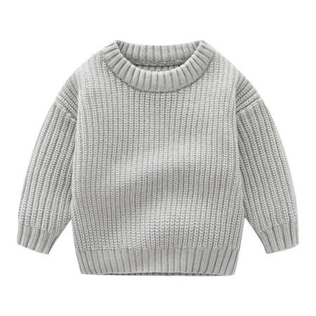 Elainilye Fashion Kids Sweater Toddler Baby Boys Girls Cute Pullover Top Winter Thick Casual Keep Warm Sweater Gray
Elainilye Fashion Kids Sweater Toddler Baby Boys Girls Cute Pullover Top Winter Thick Casual Keep Warm Sweater Gray