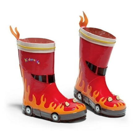Kidorable BOOT-FIRE Fireman Rain Boots 2