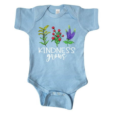 Inktastic Kindness Grows Wildflowers Gift Baby Boy or Baby Girl Bodysuit