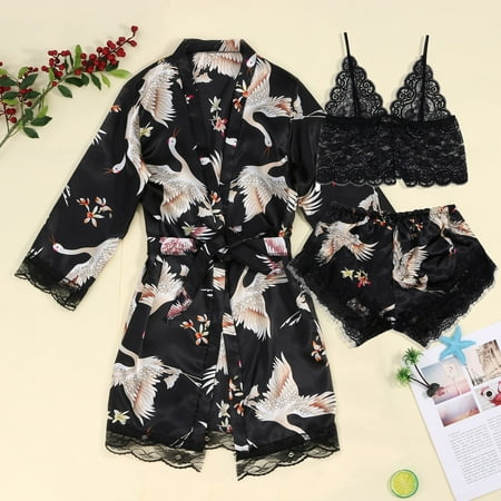 Underwear Women Satin Silk Pajamas Women Nightdress Lingerie Robes Underwear Sleepwear Sexy Underwear
Underwear Women Satin Silk Pajamas Women Nightdress Lingerie Robes Underwear Sleepwear Sexy Underwear