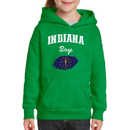 Indiana Boy Youth Hoodie Hooded Sweatshirt