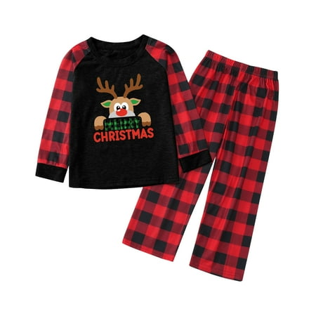 Family Matching Outfits Christmas Parent Child Letter Print Plaid Long Sleeve Tops And Pants Pajama (Dad) Matching Clothing Set
Family Matching Outfits Christmas Parent Child Letter Print Plaid Long Sleeve Tops And Pants Pajama (Dad) Matching Clothing Set