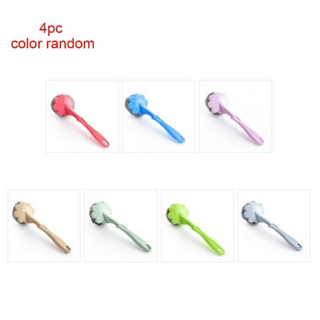 GETHOME 4Pcs -wear Durable Hanging Cleaner Steel Wool Pan Brush Kitchen Supplies