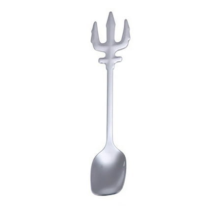 ManMan Creative Trident Design Stainless Steel Milk Coffee Ice Cream Spoon Flatware
ManMan Creative Trident Design Stainless Steel Milk Coffee Ice Cream Spoon Flatware