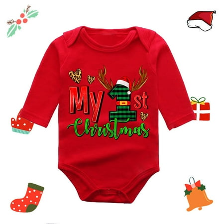 kpoplk Christmas Clothes Fall Infant Baby Boys Cotton Modal Snug fit Long-Sleeve One-Piece Romper(U)
kpoplk Christmas Clothes Fall Infant Baby Boys Cotton Modal Snug fit Long-Sleeve One-Piece Romper(U)
