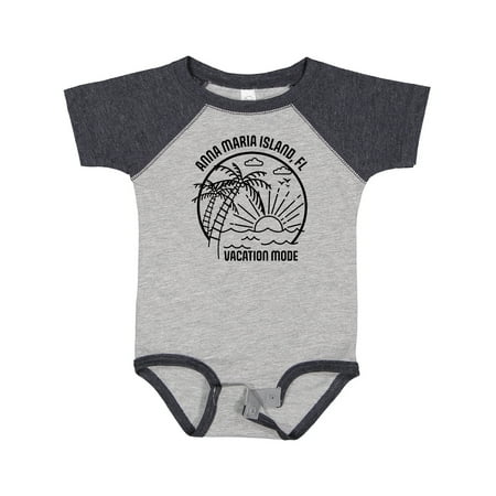 

Inktastic Summer Vacation Mode Anna Maria Island Florida Gift Baby Boy or Baby Girl Bodysuit