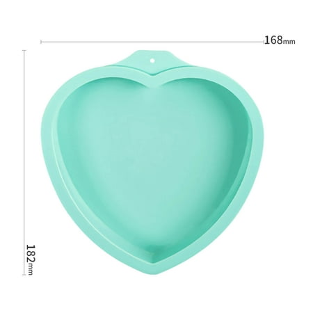 Happyhome 6/8 inch Round Love Heart Shape Reusable Silicone Cake Mousse Mold Baking Tools
Happyhome 6/8 inch Round Love Heart Shape Reusable Silicone Cake Mousse Mold Baking Tools
