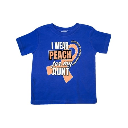 Inktastic I Wear Peach For My Aunt Gynecologic Cancer Awareness Gift Toddler Boy or Toddler Girl T-Shirt
Inktastic I Wear Peach For My Aunt Gynecologic Cancer Awareness Gift Toddler Boy or Toddler Girl T-Shirt