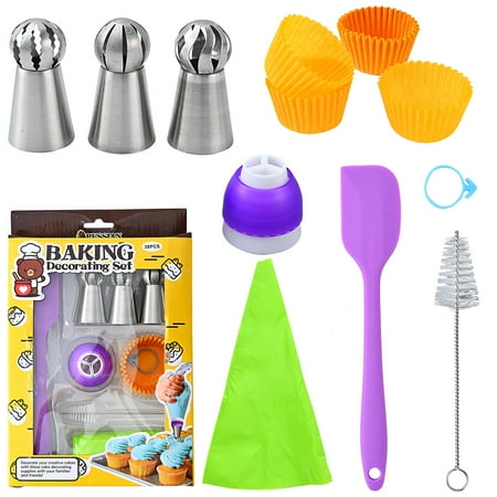 Dido Cake Decorating Supplies Baking Tools Set Piping Nozzle Set Stainless Steel Cream Cake Piping Tool
Dido Cake Decorating Supplies Baking Tools Set Piping Nozzle Set Stainless Steel Cream Cake Piping Tool