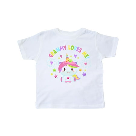 Inktastic Grammy Loves Me with Cute Rainbow Unicorn Gift Toddler Boy or Toddler Girl T-Shirt
Inktastic Grammy Loves Me with Cute Rainbow Unicorn Gift Toddler Boy or Toddler Girl T-Shirt