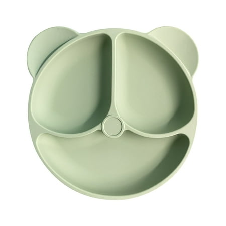 100% SiliconeToddler Plates Divided Baby Plates Dishwasher & Microwave Friendly Food Grade Silicone Kids Plates with Spoon Fork. - Green
100% SiliconeToddler Plates Divided Baby Plates Dishwasher & Microwave Friendly Food Grade Silicone Kids Plates with Spoon Fork. - Green
