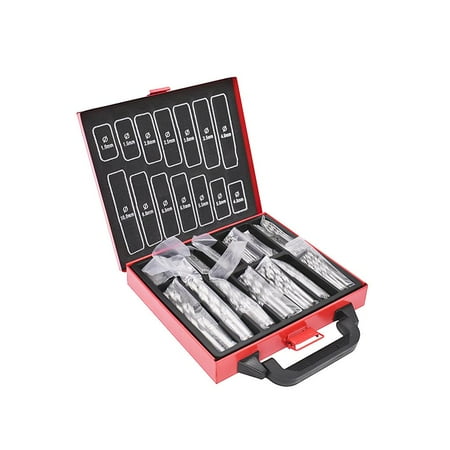 99pcs Twist Drill HSS Drill Bits 1-10mm with 135 Degree Split Point Twist Drill Bit Set Hardware Kit for Repair Work Electrical Mechanism Maintenance
99pcs Twist Drill HSS Drill Bits 1-10mm with 135 Degree Split Point Twist Drill Bit Set Hardware Kit for Repair Work Electrical Mechanism Maintenance