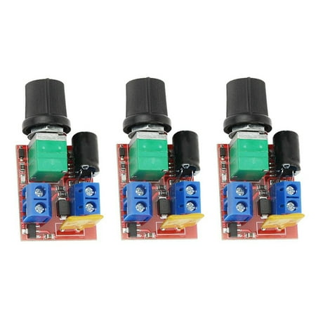 3 PCS DC Motor Speed Controller 3V 6V 12V 24V 35V 5A Speed Control Switch Mini LED Dimmer
3 PCS DC Motor Speed Controller 3V 6V 12V 24V 35V 5A Speed Control Switch Mini LED Dimmer