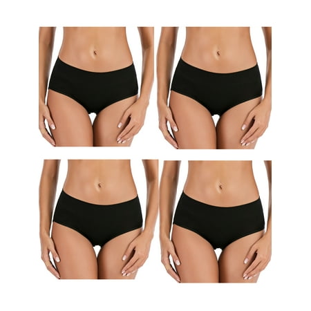 YouLoveIt Women s Underwear Cotton Panties High Waist Brief Underwear Full Coverage Briefs for Women Cotton Brief Underwear Women Underpants Women Panties 4-pack
YouLoveIt Women s Underwear Cotton Panties High Waist Brief Underwear Full Coverage Briefs for Women Cotton Brief Underwear Women Underpants Women Panties 4-pack