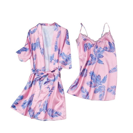 QIPOPIQ Lingerie for Women Clearance Women Two Piece Lingerie Set Silk Satin Printed Temptation Babydoll Underwear Sleepwear Camisole Nightdress + Nightgown Robe Suit
QIPOPIQ Lingerie for Women Clearance Women Two Piece Lingerie Set Silk Satin Printed Temptation Babydoll Underwear Sleepwear Camisole Nightdress + Nightgown Robe Suit