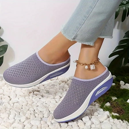 SHYPM Sandals for Women Slip-On Beach Shoes Mesh Air Cushion Shoes with Open Back Breathable Slippers Closed Toe SportShoes
SHYPM Sandals for Women Slip-On Beach Shoes Mesh Air Cushion Shoes with Open Back Breathable Slippers Closed Toe SportShoes