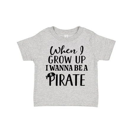 Inktastic Pirate Future Childs Gift Toddler Boy or Toddler Girl T-Shirt