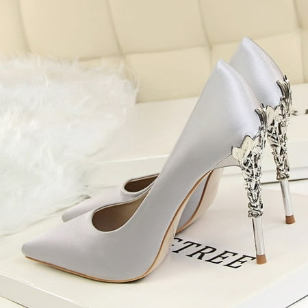 Metal Carved Thin Heel High Heels Pumps Women Shoes 2018 Sexy Pointed Toe Ladies Shoes Fashion Candy Colors Wedding Shoes Woman
Metal Carved Thin Heel High Heels Pumps Women Shoes 2018 Sexy Pointed Toe Ladies Shoes Fashion Candy Colors Wedding Shoes Woman