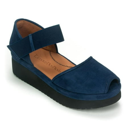 L Amour Des Pieds Amadour Open Toe Wedge Sandal