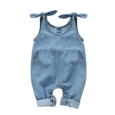 LAPAKIDS Newborn Baby Girls Clothes Denim Outfits Sleeveless Romper Jumpsuit 12-18 Months
LAPAKIDS Newborn Baby Girls Clothes Denim Outfits Sleeveless Romper Jumpsuit 12-18 Months