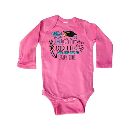 Inktastic My Mommy Did It and She Did it For Me with Graduation Cap Gift Baby Girl Long Sleeve Bodysuit
Inktastic My Mommy Did It and She Did it For Me with Graduation Cap Gift Baby Girl Long Sleeve Bodysuit