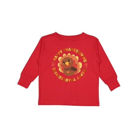 Inktastic Happy Thanksgiving with Cute Turkey Gift Toddler Boy or Toddler Girl Long Sleeve T-Shirt
Inktastic Happy Thanksgiving with Cute Turkey Gift Toddler Boy or Toddler Girl Long Sleeve T-Shirt