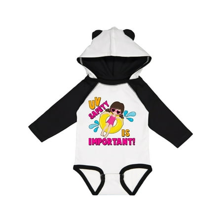 Inktastic UV Safety is Important with Girl in Inner Tube Gift Baby Girl Long Sleeve Bodysuit
Inktastic UV Safety is Important with Girl in Inner Tube Gift Baby Girl Long Sleeve Bodysuit