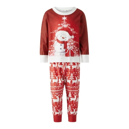 FOCUSNORM Matching Family Pajamas Sets Christmas PJ s Snowman Printed Long Sleeve Tee and Bottom Loungewear
FOCUSNORM Matching Family Pajamas Sets Christmas PJ s Snowman Printed Long Sleeve Tee and Bottom Loungewear