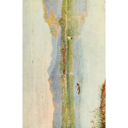 The Cape Peninsula 1910 Lakeside looking towards Constantia Stretched Canvas - Wilhelm Westhofen (18 x 24)