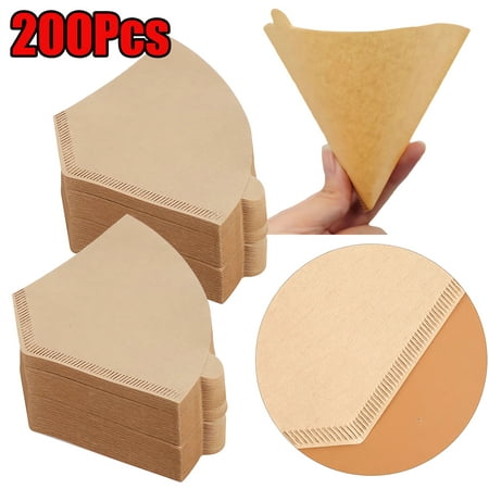 Dicasser Disposable Coffee Filters 200pcs Natural Brown Conical Unbleached Coffee Filters 1~2 Cups Disposable Coffee Filters For Drip Coffee Machines
Dicasser Disposable Coffee Filters 200pcs Natural Brown Conical Unbleached Coffee Filters 1~2 Cups Disposable Coffee Filters For Drip Coffee Machines