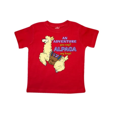 Inktastic Cute Jumping Alpaca-An Adeventure You Say ALPACA my bags! Gift Toddler Boy or Toddler Girl T-Shirt
Inktastic Cute Jumping Alpaca-An Adeventure You Say ALPACA my bags! Gift Toddler Boy or Toddler Girl T-Shirt